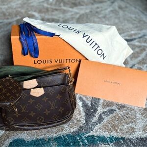 Louis Vuitton Multi Pochette Monogram Bag